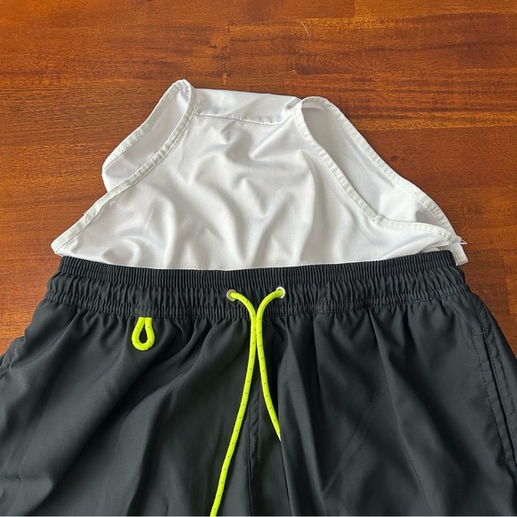 Crasqi Black 5” Swim Trunks Shorts - Picture 8 of 12